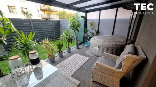 Apartament 43 m z ogrodem 18 m Garaż w cenie