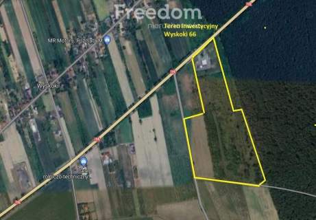 Teren inwestycyjny MPZP-dostęp do drogi krajowej