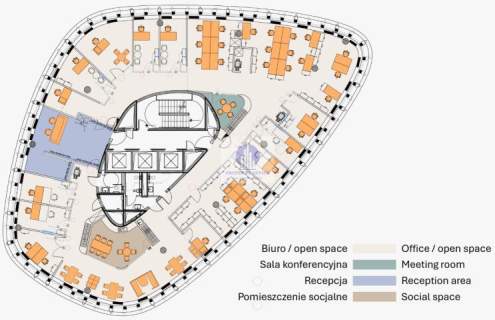 Włochy umeblowany lokal biurowy 639m2 do wynajęcia