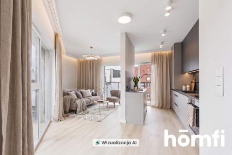 Przestronny i słoneczny apartament w Gliwicach