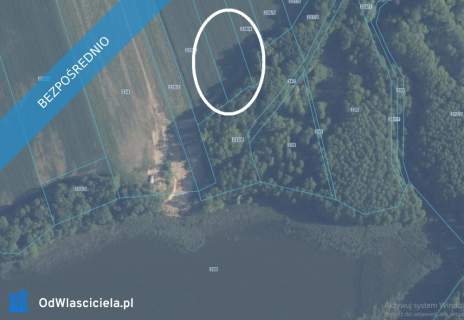 1,5 ha nad jeziorem, do podziału, warunki zabudowy