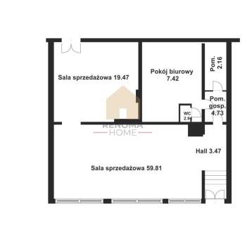 Lokal handlowo-usługowy w centrum Jawora.