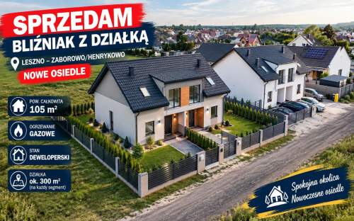 sprzedajemy kolejny - sprawdzony projekt - bliźniak - Leszno