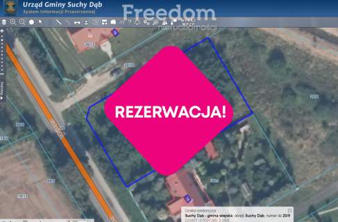 Działka z projektem domu i budynku z wiatą 