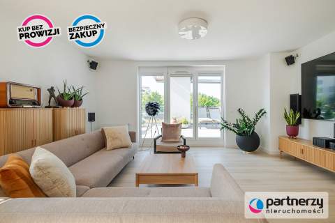 Apartament 108 m 48 m taras Widok na Gdańsk