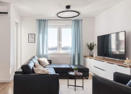 Apartament z panoramą Warszawy 87 m Mokotów