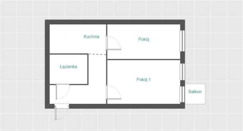 2 Pokoje Do wejścia Balkon Blisko morza Żabianka