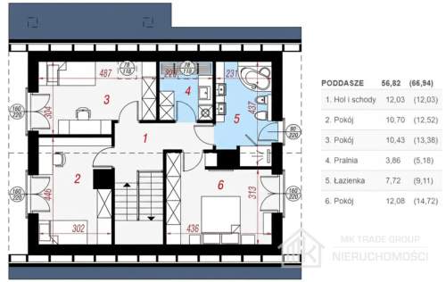 Kłaj nowy dom wolnostojący, pow. 130m2 kanalizacja