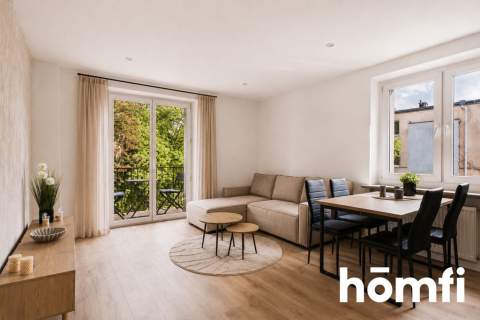 ŚWIEŻO WYREMONTOWANE 2 POKOJE BAŁUTY BALKON
