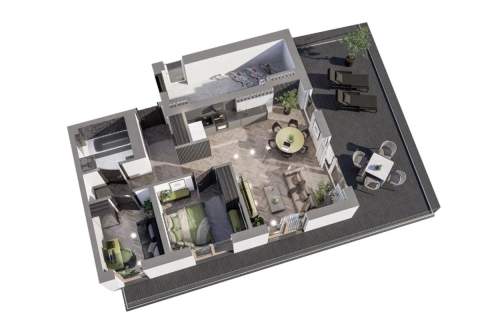 Penthouse Taras Widok na Beskidy Apartament