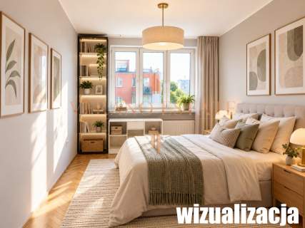 Własnościowe 3 słoneczne pokoje balkon 54,76m2