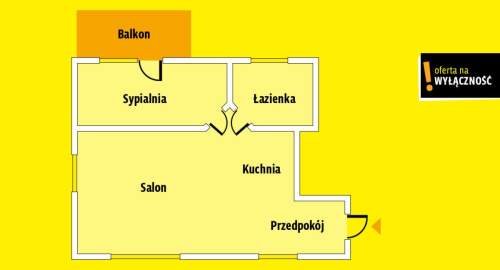 Mieszkanie 2 pokoje Dolina Silnicy