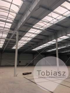 Magazyn/ hala warsztatowa ok.800 m2, brama na 0