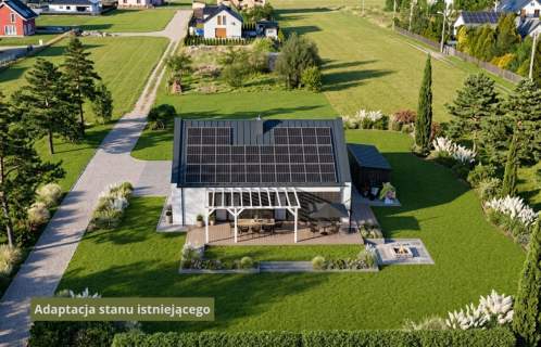 Nowy dom SSO 102,6 m w Strzebiniu Projekt Z381L