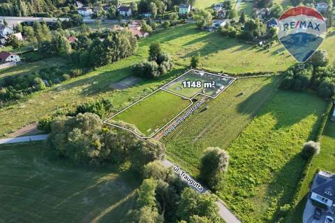 Działka budowlana 1148 m z warunkami zabudowy