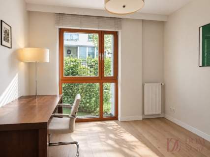 Apartament z ogrodem Wilanów Królewski