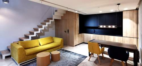 apartament z ogrodem w centrum miasta