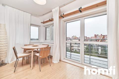 63,36 m2 Partynice balkon ostatnie piętro