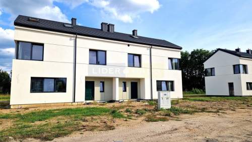 Nowoczesny bliźniak 123 m z dużą działką