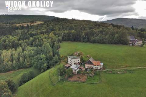Widokowa działka budowlana w Wiśle 2000 m