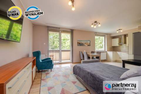 2 pokoje wynajem, Wrzeszcz, 45 m2, balkon