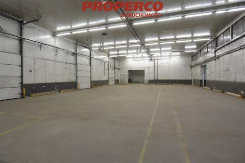Hala 2014m2, biura 114m2, Kielce