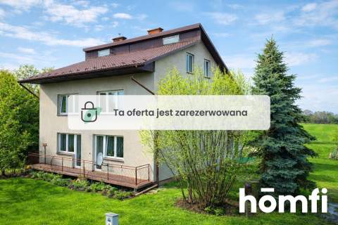 Dom z dużą działką 6 km od Tyszowiec