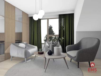Apartament z antresolą