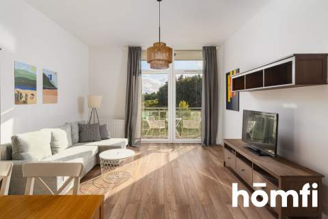 Gdynia Strzelców. Apartament z widokiem na las
