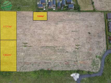 Uzbrojona działka 1171m2 budowlana pod lasem Rusin