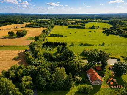 działka z warunkami zabudowy w pobliżu jezior i lasu