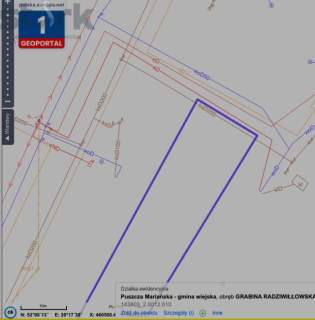 Działka budowlana 1309m-Media-MPZP29MN-Grabina Radziwiłłowska