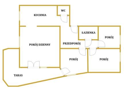 Mieszkanie 4 pokoje Konstantynów