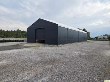 Sprzedam - Hala 336 m2 z działką 0,7 ha - Jedlanka, DK76