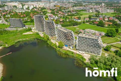 11 piętro nad jeziorem Żwirownia I LOGGIA 10,5 m2