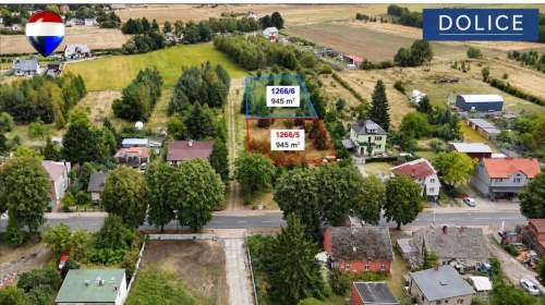 Działka budowlana, Dolice, powiat stargardzki -945 m2, 195 999...