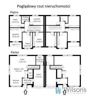 Nowoczesne bliźniaki 8 minut od Starej Miłosnej