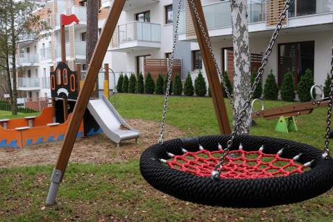 Nowoczesny Apartament z klimatyzacją i dużym balkonem