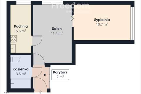 Mieszkanie 34,5 m w Centrum do remontu