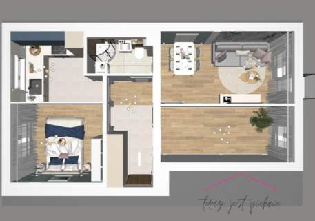 3 POKOJE balkon PO REMONCIE osobna kuchnia