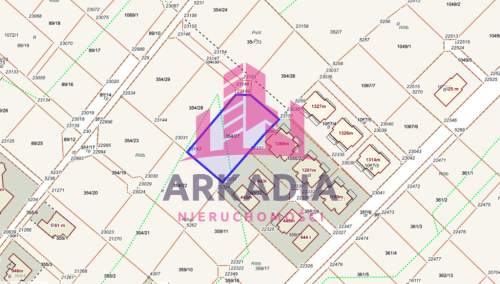 Działka budowlana ul. Wiosenna 1420 m2