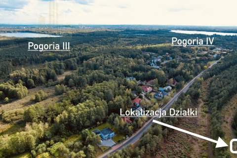 Działka 1365 m przy lesie, wszystkie media