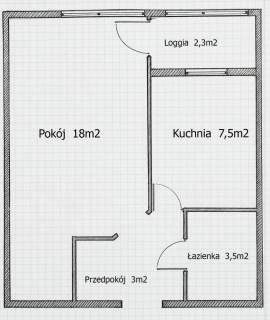 Kawalerka 34m2, blok 1piętro Hallera5 bezpośrednio