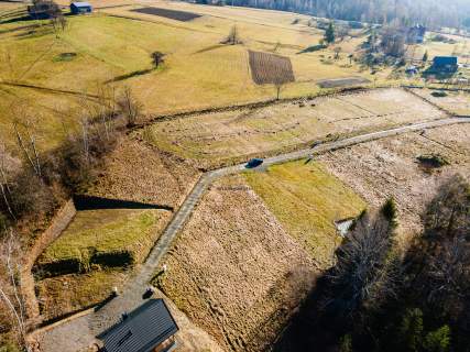 Działka budowlana 8,81 ar Uście Gorlickie, Beskidy