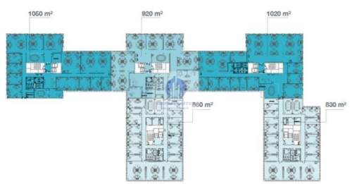 Włochy lokal biurowy 830 m2 do wynajęcia