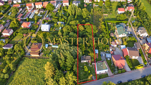 Dom z dużą działką 1900 m i mediami Szewna koło Ostrowca