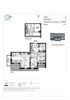 Ołtaszyn 71,44 m2 Brylantowa Antresola