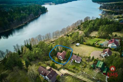 Dom z działką przy jeziorze k. Suwałk NOWA CENA 