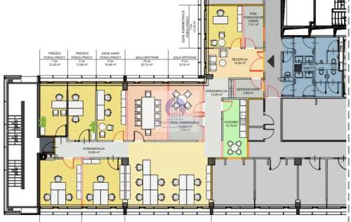 Mokotów lokal biurowy 322 m2 do wynajęcia