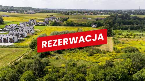Działka budowlana 14 arów z bezterminową WZ